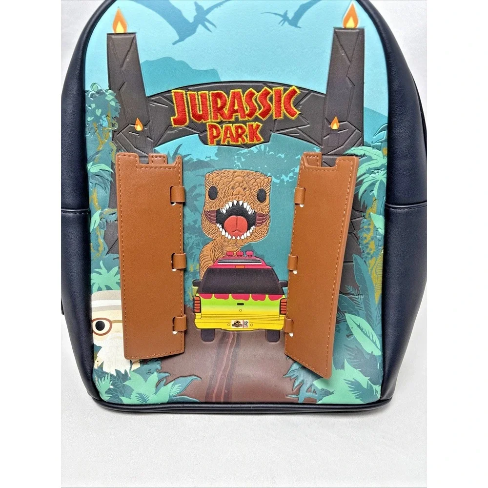 Funko Pop Jurassic Park Loungefly Bag Backpack Dinosaur Universal City Studios - Picture 2 of 13
